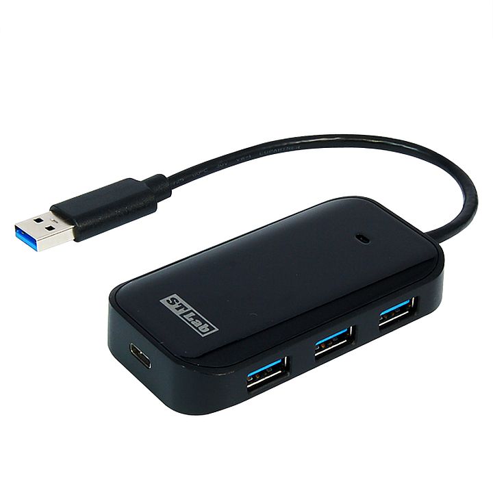 מפצל  USB 3.1 עם 3 יציאות A + יציאה 1 C דגם U-1470